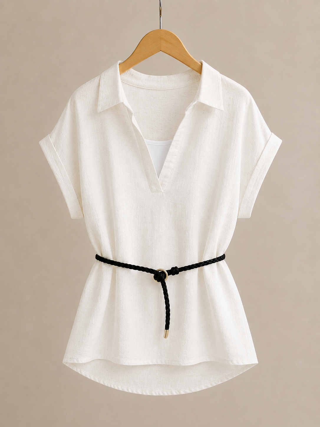 Short Sleeve Button-Up Shirt